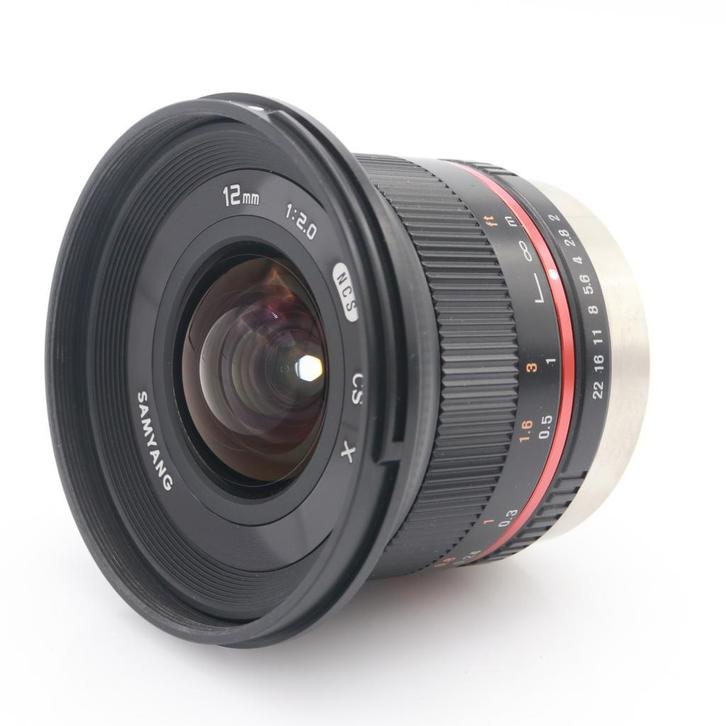Samyang 12mm F/2.0 NCS CS Fuji X | Tweedehands, Audio, Tv en Foto, Fotocamera's Digitaal, Gebruikt, Overige Merken, Verzenden