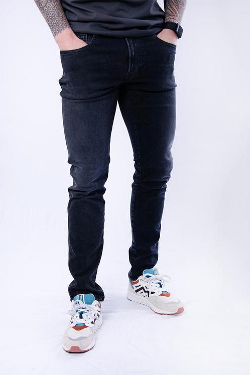 -30% Replay  Replay Anbass hyperflex  maat 36-32, Kleding | Heren, Spijkerbroeken en Jeans, Zwart, Nieuw, Verzenden