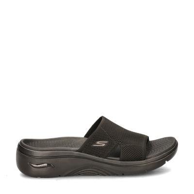 Skechers Arch Fit Go Walk slippers voor dames in het Zwart, Kleding | Dames, Schoenen, Slippers, Zwart, Nieuw, Verzenden