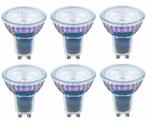 6 stuks Ledmaxx LED GU10 6W 450lm 2700K 38° Niet-Dimbaar, Ophalen of Verzenden, Nieuw