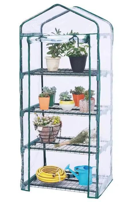 Mini Kweekkas met 4 Lagen - Perfect voor je Balkon en Tuin, Tuin en Terras, Kassen, Nieuw, Verzenden