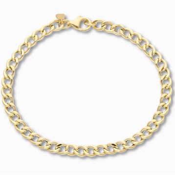 Gouden Gourmet Armband 4,75mm 14k beschikbaar voor biedingen