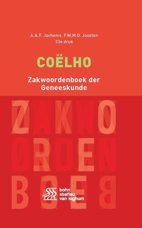 Coëlho zakwoordenboek der geneeskunde, 9789036820967, Boeken, Studieboeken en Cursussen, Zo goed als nieuw, Verzenden