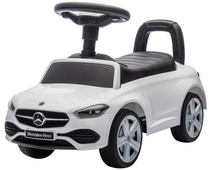 Eco Toys Wit Mercedes Benz Loopauto, Kinderen en Baby's, Speelgoed | Buiten | Voertuigen en Loopfietsen, Loopvoertuig, Nieuw, Verzenden