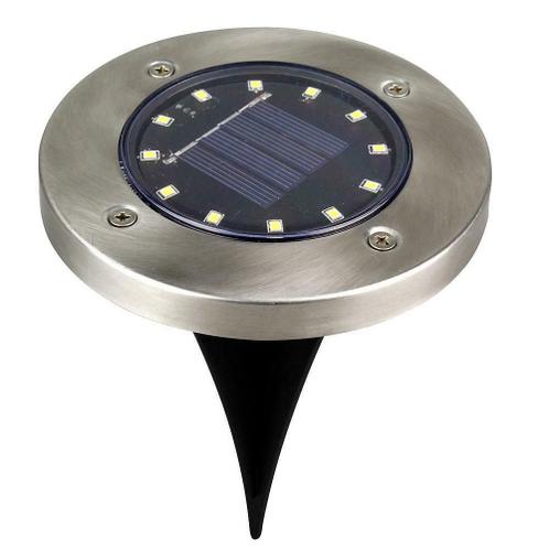 Beperken Dor schaamte ≥ Solar grondspot Impuls LED tuinspot op zonne-energie — Buitenverlichting  — Marktplaats