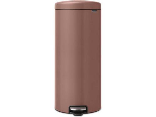 Brabantia NewIcon Prullenbak - 30 liter - Satin Taupe, Huis en Inrichting, Woonaccessoires | Overige, Zo goed als nieuw, Verzenden