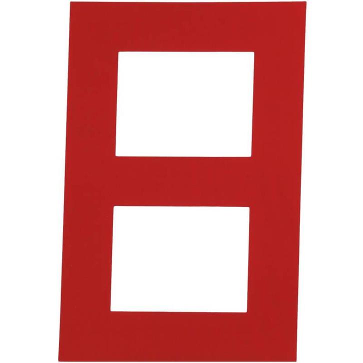 Zeilnummer Digitaal 30cm Rood, Watersport en Boten, Zeilen en Zeiltoebehoren, Ophalen of Verzenden