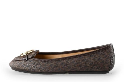 Michael Kors Ballerinas in maat 42½ Bruin | 10% extra, Kleding | Dames, Schoenen, Bruin, Zo goed als nieuw, Ballerina's, Verzenden