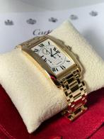 Cartier - Tank Americaine Chronoflex Yellow Gold - 1730 -, Sieraden, Tassen en Uiterlijk, Nieuw