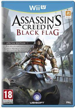 Assassins Creed IV Black Flag-Special Edition (Wii U), Spelcomputers en Games, Games | Nintendo Wii U, Zo goed als nieuw, Ophalen of Verzenden
