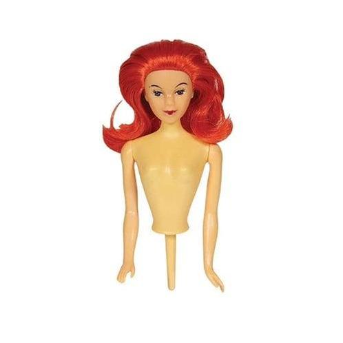 PME Barbie Doll Pick (Pin Popje) Rood haar, Hobby en Vrije tijd, Taarten en Cupcakes maken, Nieuw, Verzenden