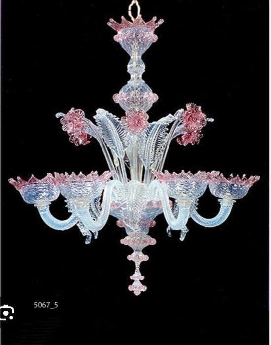 Murano - Kroonluchter - Muranoglas - Venetiaanse, Antiek en Kunst, Antiek | Lampen