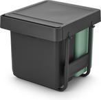 Brabantia Sort & Go Inbouw Prullenbak - 10 + 10 + 20 liter -, Huis en Inrichting, Verzenden, Zo goed als nieuw