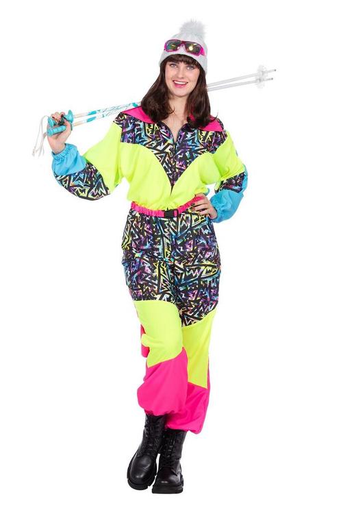 80s Skipak Neon Dames Leonie, Kleding | Dames, Carnavalskleding en Feestkleding, Nieuw, Ophalen of Verzenden