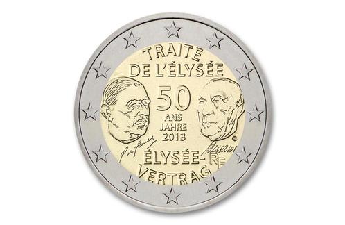 2 euro 50 jaar Elyseé verdrag 2013 - Duitsland, Postzegels en Munten, Munten | Europa | Euromunten, Verzenden