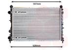 RADIATOR VOOR ALFA ROMEO 145/146 930 1994-2001 0060623447, Ophalen of Verzenden, Nieuw