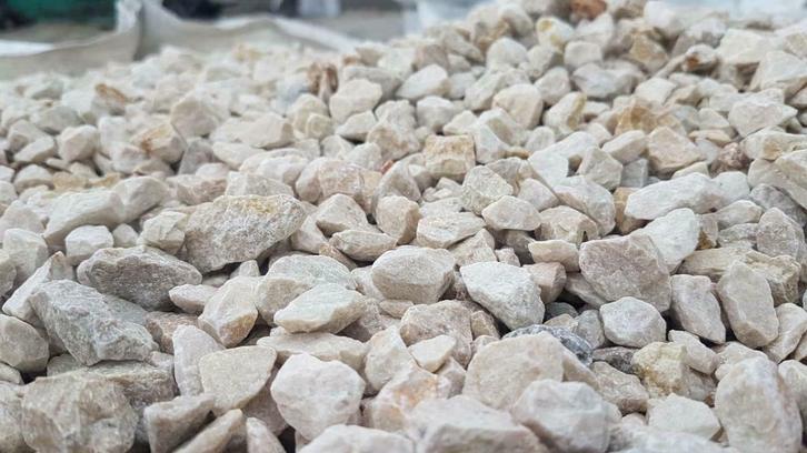 Yellow Sun marble split 11-22 mm, levering in Noord Holland!, Tuin en Terras, Grind, Keien en Split, Nieuw