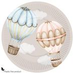 Bordjes  Gender Reveal Luchtballon Classic (8st), Hobby en Vrije tijd, Ophalen of Verzenden, Nieuw