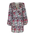 Silvian Heach • collage jurk • 34 (IT40), Kleding | Dames, Verzenden, Zwart, Nieuw, Silvian Heach