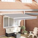 vidaXL Inklapbaar Zonnescherm 350 x 250 cm Lichtgrijs, Tuin en Terras, Zonneschermen, Verzenden, Nieuw