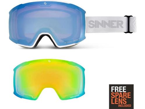 Sinner BOREAS skibril - Wit - Sintrast® Lens, Huis en Inrichting, Woonaccessoires | Overige, Zo goed als nieuw, Verzenden
