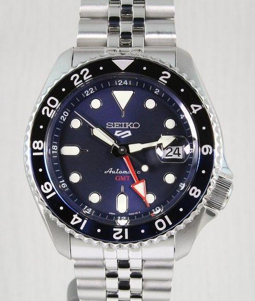 Seiko - Seiko GMT Batman Jubilè Automatic - 4R34 SSK003K1 -, Sieraden, Tassen en Uiterlijk, Horloges | Heren