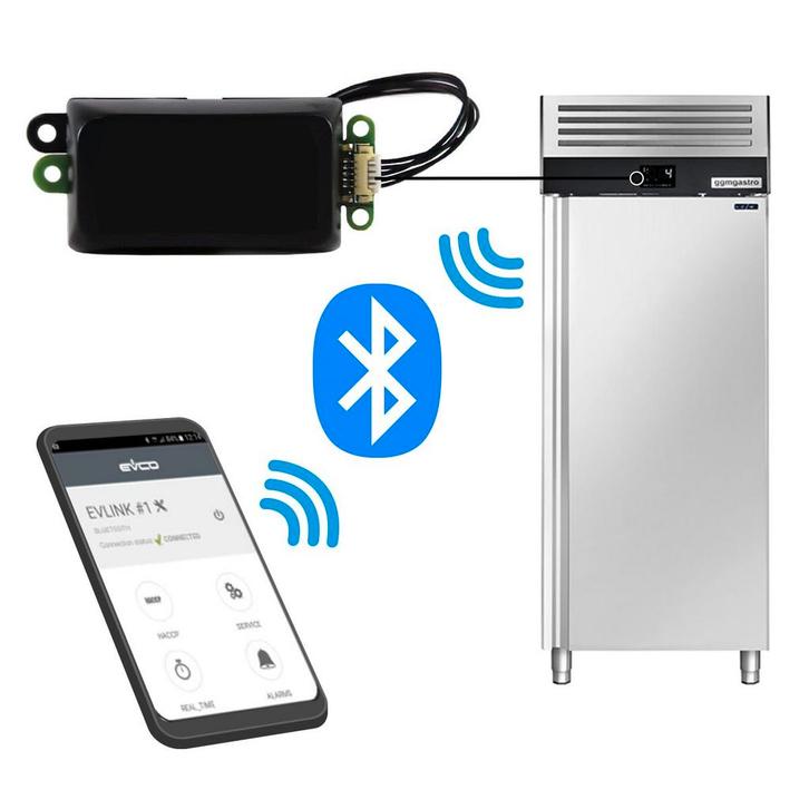 GGM Gastro | Bluetooth bediening & temperatuurregistratie |, Huis en Inrichting, Keuken | Servies, Effen, Verzenden