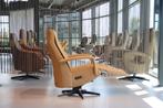 Gealux Twinz TW1212 moderne sta op stoel draai/relaxfauteuil, Ophalen of Verzenden, Nieuw, Leer, Design made in Holland