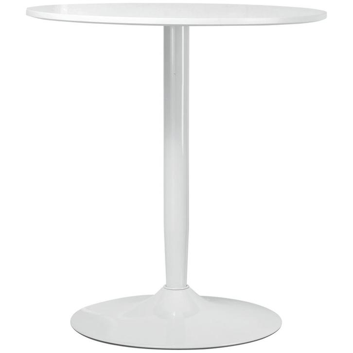 Eettafel - Modern - Rond - Wit, Huis en Inrichting, Tafels | Eettafels, Nieuw, Ophalen of Verzenden