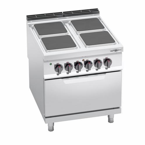 GGM Gastro | Elektrische kookplaat - 14 kW - 4 vierkante |, Witgoed en Apparatuur, Fornuizen, Inbouw, Nieuw, Verzenden