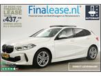 BMW 1-serie 118i M-Sport Marge 141PK AUT Pano Camera €437pm, Auto's, BMW, Automaat, Overige carrosserieën, Wit, Nieuw