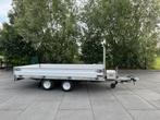 Hapert Plateauwagen 335 x 180 cm met kist in goede staat., Ophalen, Gebruikt