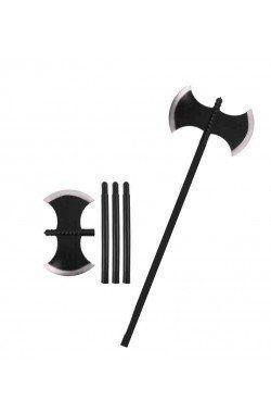 Hellebaard 96cm 4 delig, Hobby en Vrije tijd, Feestartikelen, Nieuw, Verzenden