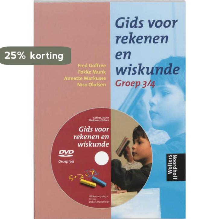 Gids voor rekenen en wiskunde - groep 3/4 9789001346737, Boeken, Studieboeken en Cursussen, Zo goed als nieuw, Verzenden