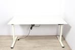 NPO Pro Fit T elektrisch (zit-zit) bureau, 160x80cm, wit