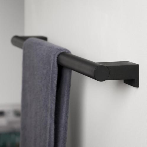 Badhanddoekrek Tiger Bold 60 cm Zwart, Doe-het-zelf en Verbouw, Sanitair, Ophalen of Verzenden