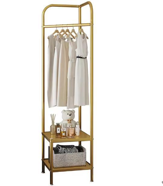 Metalen Hoekkapstok met Planken – Vrijstaand Rek, Huis en Inrichting, Woonaccessoires | Kapstokken, Nieuw, Verzenden