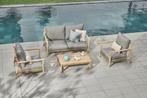 Stoel-Bank Loungeset - Hanna - Acaciahout - The Outsider, Verzenden, Nieuw
