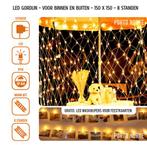 Lichtnet-LED-Verlichting-150 x 150 cm-Warm wit + Gratis LED