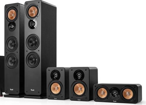 Teufel Ultima 5.0 MK3 set - Surround set zonder subwoofer, Audio, Tv en Foto, Luidsprekers, Surroundset zonder subwoofer, Zo goed als nieuw