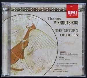 cd - Thanos Mikroutsikos - The Return Of Helen, Cd's en Dvd's, Cd's | Overige Cd's, Zo goed als nieuw, Verzenden