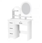 Elegante Make-uptafel – 4 Laden, Spiegel en Extra Opbergruim, Verzenden, Nieuw