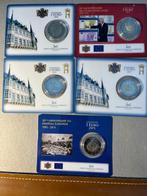 Luxemburg. 2 Euro 2009/2015 (5 coincards) (Zonder