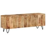 vidaXL Tv-meubel 110x30x40 cm massief mangohout, Huis en Inrichting, Kasten | Televisiemeubels, 100 tot 150 cm, Verzenden, Nieuw