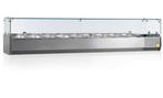 Tefcold saladiere | opzet koelvitrine | glas | 200 cm |, Nieuw in verpakking, Koelen en Vriezen