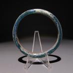 Oud-Romeins Glas Armband. 1e-3e eeuw n.Chr. 4,7 cm diameter., Verzamelen