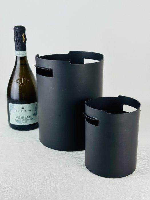 Calderoni F.lli - Ijsemmer (2) - Staal, Antiek en Kunst, Antiek | Meubels | Tafels