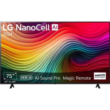 De Witgoed Outlet: LG 75NANO81T6A 75 inch (189 cm) Televisie beschikbaar voor biedingen