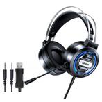 H401 Gaming Koptelefoon met USB en AUX Aansluiting - Headset, Telecommunicatie, Mobiele telefoons | Oordopjes, Verzenden, Nieuw