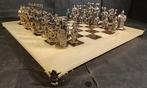 Italfama - Schaakspel - Rococó - marmer, brons, Huis en Inrichting, Nieuw